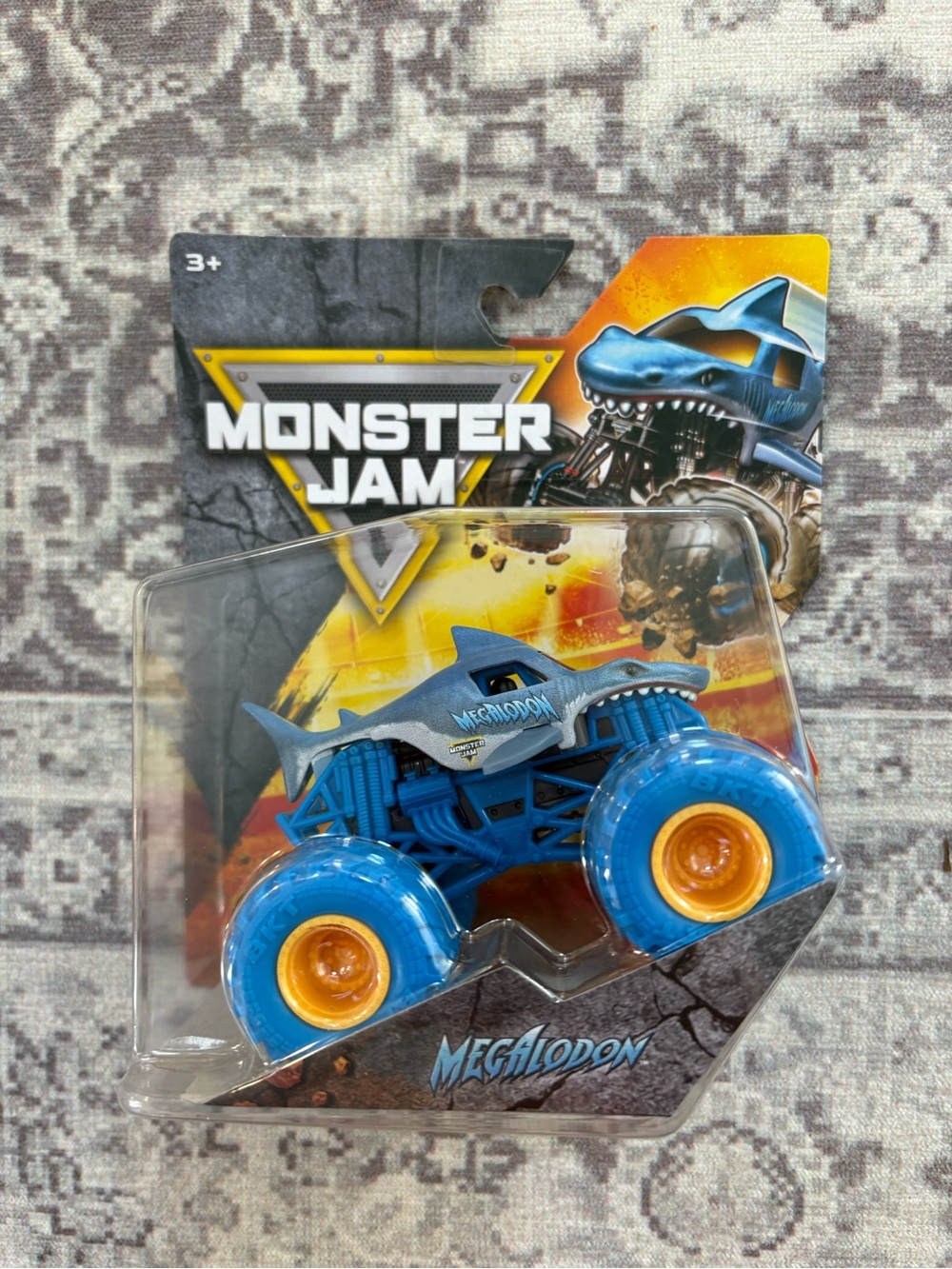 Megalodon Blue Monster Jam Truck Toy